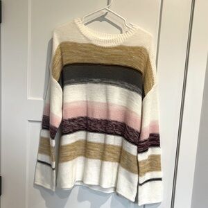 Striped Multicolor Women's Sweater